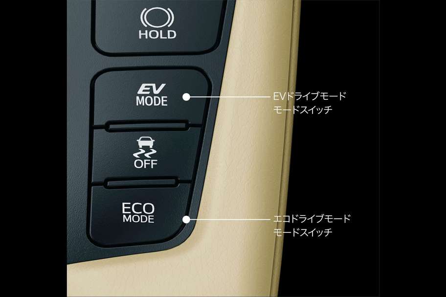 モードスイッチ(EVドライブモード+エコドライブモード)