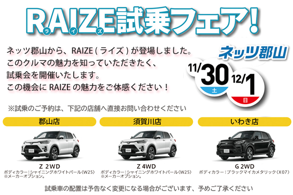 RAIZE試乗フェア_sp